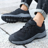 Riolio  Men's Sports Shoes Professional Outdoor Anti-slip Flat Heel Low-top Round Toe Lace-up Multi-color High-quality Hiking Shoes