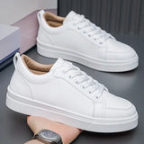 Riolio  New Korean version men's white shoes  trendy  versatile student casual sports shoes men's board shoes