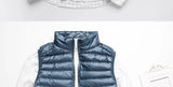 Riolio Coat Ultralight Sleeveless Puffer Vest Jacket Ultra Thin Warm Lightweight Down Jacket Waistcoat Winter Men Duck Down Vest Coats
