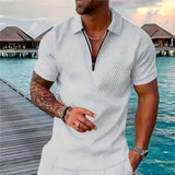 Riolio  Summer Men's New Trendy Brand Random Printing Fashion Two-piece Set Casual Loose Short-sleeved Shorts Set