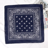 Riolio  Headbands Fashion Bohemian Cotton Print Bandana Hair Bands Hip Hop Man Women Outdoor Unisex Wrist Wraps Face Mask Handkerchief