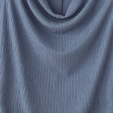 Riolio  Men T Shirt Solid Color Short Sleeve Pleated Casual Male Tee Tops Summer Loose Streetwear Fashion Leisure Men Clothing