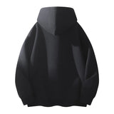 Riolio  New Autumn Winter Men Hoodie Fashion Trendy Contrast Stitching Loose Fit Unisex Casual Sweatshirt Outerwear