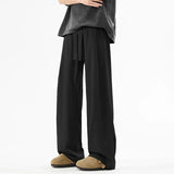 Riolio  Drapey Men's Trousers New Spring/summer Loose Straight-leg Casual High-waisted Wide-leg Pants