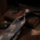 Riolio  New Year Horse Neckties Adult Animal Flower Red Neck Ties Luxury Casual Polyester 8cm Tie Wedding Suit Accessories