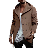 Riolio  Foreign trade cross-border American heavy workwear retro commuter single-breasted lapel jacket casual long-sleeved shirt plush p
