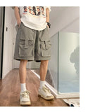 Riolio Mens Summer Cargo Shorts Multi Pocket Casual Outdoor Sports Workwear Lightweight Comfortable Hiking Shorts Trendy Fashion