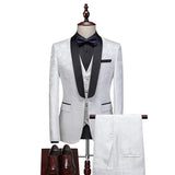 Riolio  Slim Fit Business Suit Set Single Button Jacket And Pants Workwear Style Fashionable Polyester Fiber for Men's Autumn New Arr...