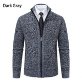 Riolio New fashion men's knitted sweater cardigan Joker comfortable warm casual coat