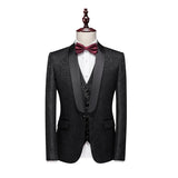 Riolio  Slim Fit Business Suit Set Single Button Jacket And Pants Workwear Style Fashionable Polyester Fiber for Men's Autumn New Arr...
