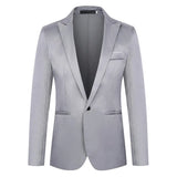 Riolio Fashionable Slim Men's Blazer Casual Single-breasted Wedding Jacket Youth Slim Fit Smooths Your Silhouette Wholesale