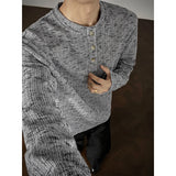 Riolio  Long Sleeved T-shirt Men Fashion Retro Tie Dye T-shirt Men Streetwear Korean Loose Round Neck T Shirt Mens Top Large Size 4XL