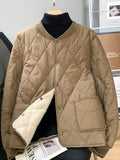 Riolio Men's Thiened Fce Lined Stand Collar Cotton Jaet Inner Wear ort Coat Warm School orm ential Youth Faion