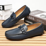 Riolio  New Trendy Men Casual Shoes Big Size 38-46 Summer Driving Loafers Breathable Man Business Footwear Slip on Falts Comfy Moccasins