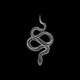 Riolio little snake dark lasting cool clavicle tattoo sticker waterproof temporary tattoo