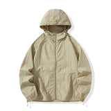Riolio  Spring Summer Mens Ultra Light Hiking Jacket Outdoor Men Quick Dry Sun Screen Hooded Coats Men Sports Breathable Fishing Jackets