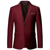 Riolio Mens Stylish Colorful Slim Fit Casual Blazer Jacket Green Purple Black Yellow Wedding Prom Formal Suit Coats For Men