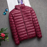Riolio New Brand Autumn Winter Light Down Jacket Men's Fashion Hooded Short Large Ultra-thin Lightweight Youth Slim Coat Down Jackets