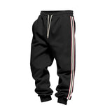 Riolio  Cross-border winter clothing outdoor men's heavy fleece loose casual simple retro training sports jogging sweatpants
