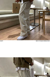 Riolio Korean Style High-end Straight-leg Casual Pants Men's Spring Summer Loose Trousers American 2025 New Trendy Wide-leg Pants Chic
