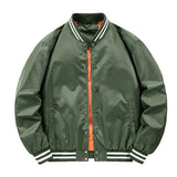 Riolio  Spring Autumn Men's Bomber Jacket Fashion Men Streetwear MA-1 Pilot Coats Man Sports Baseball Uniform Jacket Clothing