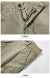 Riolio Shorts Male Slim Workout Shorts Lightweight Outdoor Mens Casual Hiking Cargo Fishing Short Pants Summer Quick Drying Work Shorts