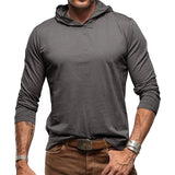 Riolio  Spring Autumn Fashion Hoodies Long Sleeve Solid Blocking Polo Shirts Men's Clothing Korean Button Loose Casual All-match Tops