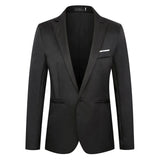 Riolio Fashionable Slim Men's Blazer Casual Single-breasted Wedding Jacket Youth Slim Fit Smooths Your Silhouette Wholesale