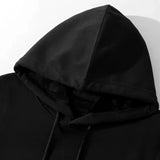 Riolio Cross Border Women's Kanye Same Style Hooded Sweatshirt, European and American Fashionable Simple Fleece Loose Hoodie