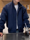 Riolio American Sle Cleanfit ort Baseball Jaet Men Loose Spring Autumn Bomber Flight Couple's Jaet 2025 Ox Cloth Sportswear