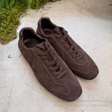 Riolio  Flat Bottomed Leisure Trendy Commuting German Training Shoes for Men New Retro Hiking Barefoot Sports Jogging Shoes