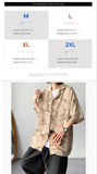 Riolio  Retro Floral Men's Short-sleeved Vintage Loose Casual High-end Drooping Vacation Shirt Jacket