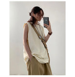 Riolio Summer Men Trendy Casual Streetwear Oversized Sleeveless T-shirt Youth Y2K Hip Hop Cotton Tank Tops Sports Basketball Vest