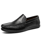 Riolio  Men Shoes Casual Luxury Brand Formal Mens Loafers Moccasins Italian Breathable Slip on Male Boat Shoes Plus Size 46