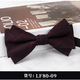 Riolio  2PCS Neck Tie Set 8CM Top Cotton Floral Printed Necktie Fashion Block Flower Suit Ties For Men Shirt Handkerchief Wedding Cravat