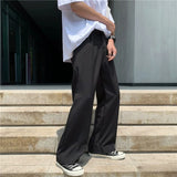Riolio  New Japanese Retro Male Suit Pants Light Luxury Straight Draped Button-down Business Casual Pants Premium Slim Elegant Trousers