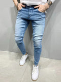 Riolio Mens Black Jeans Slim Fit Quality Gray Casual Male Jeans Pants Skinny Fit Men Pants Hip Hop Streetwear Cotton Denim Trousers