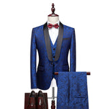 Riolio  Slim Fit Business Suit Set Single Button Jacket And Pants Workwear Style Fashionable Polyester Fiber for Men's Autumn New Arr...