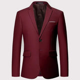 Riolio Mens Stylish Colorful Slim Fit Casual Blazer Jacket Green Purple Black Yellow Wedding Prom Formal Suit Coats For Men