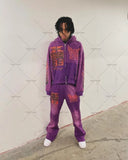 Riolio Fashion Casual Oversized Hoodie Men Y2k Retro Anime Print Jacket Gothic Harajuku Zipper Sweatshirt