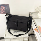 Riolio  Men's Bag, Winter Style, High-end Feel, Large Capacity, Casual, Versatile, Messenger Bag, Workwear Style, Shoulder Bag, for Men