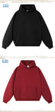 Riolio Winter Sweatshirts Men's New High-quality Hooded Autumn Sweatshirt Men's Outdoor Solid Color Simple Casual Trendy Loose Hoodies