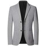 Riolio 2024 Autumn Men Blazers Suits Jackets Business Casual Suit Wool Coats High Quality Male Slim Fit Blazers Jackets Blazers Coats