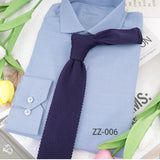 Riolio  Classic Knitted Neck Ties For Men Women 6cm Soft Narrow Green Navy Neckties Casual Shirt Daily Wear Suit Accessories Cravat Gift