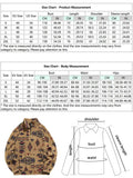 Riolio Hoodie for Men Fuzzy Faux Sherpa Zipper Sweatshirts Ethnic Print Fluffy Streetwear Pullover Fall Winter Turtleneck Hoodies