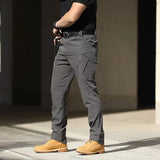 Riolio  Men Casual Cargo Pants New Male Summer Tactical Wear Resist Quick Dry Outdoor Trousers Multi Pockets Hike Work Trousers