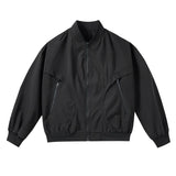 Riolio  Spring Autumn Mens Bomber Jackets Fashion Man Zip Streetwear Hip Hop Baseball Uniform Coats Men Loose Windbreaker Work Jackets