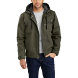 Riolio  Men'S Vintage Denim Jacket American Style Loose-Fit Cotton Coat With Fleece Lining And Thickened Cotton Pad For Autumn/Winter