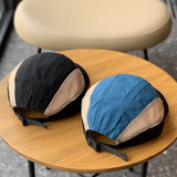 Riolio  Japanese Quick-Dry Duckbill Cap with Five-Page Design Color-Blocked Outdoor Mesh Breathable Baseball Hat for Hiking Sports