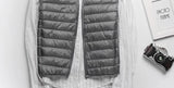 Riolio Coat Ultralight Sleeveless Puffer Vest Jacket Ultra Thin Warm Lightweight Down Jacket Waistcoat Winter Men Duck Down Vest Coats